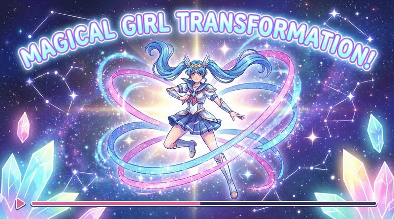 麻豆动漫-星辰魔法变身曲-魔法动漫演示